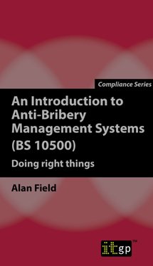 An Introduction to Anti-Bribery Management Systems (BS 10500)