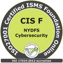 New York DFS Cybersecurity & ISO27001 Certified ISMS Foundation Online