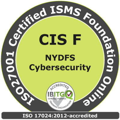 New York DFS Cybersecurity & ISO27001 Certified ISMS Foundation Online