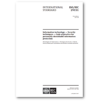 ISO/IEC 29151 2017